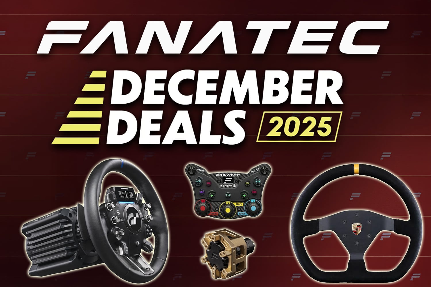 Grudniowe oferty Fanatec sim Racing