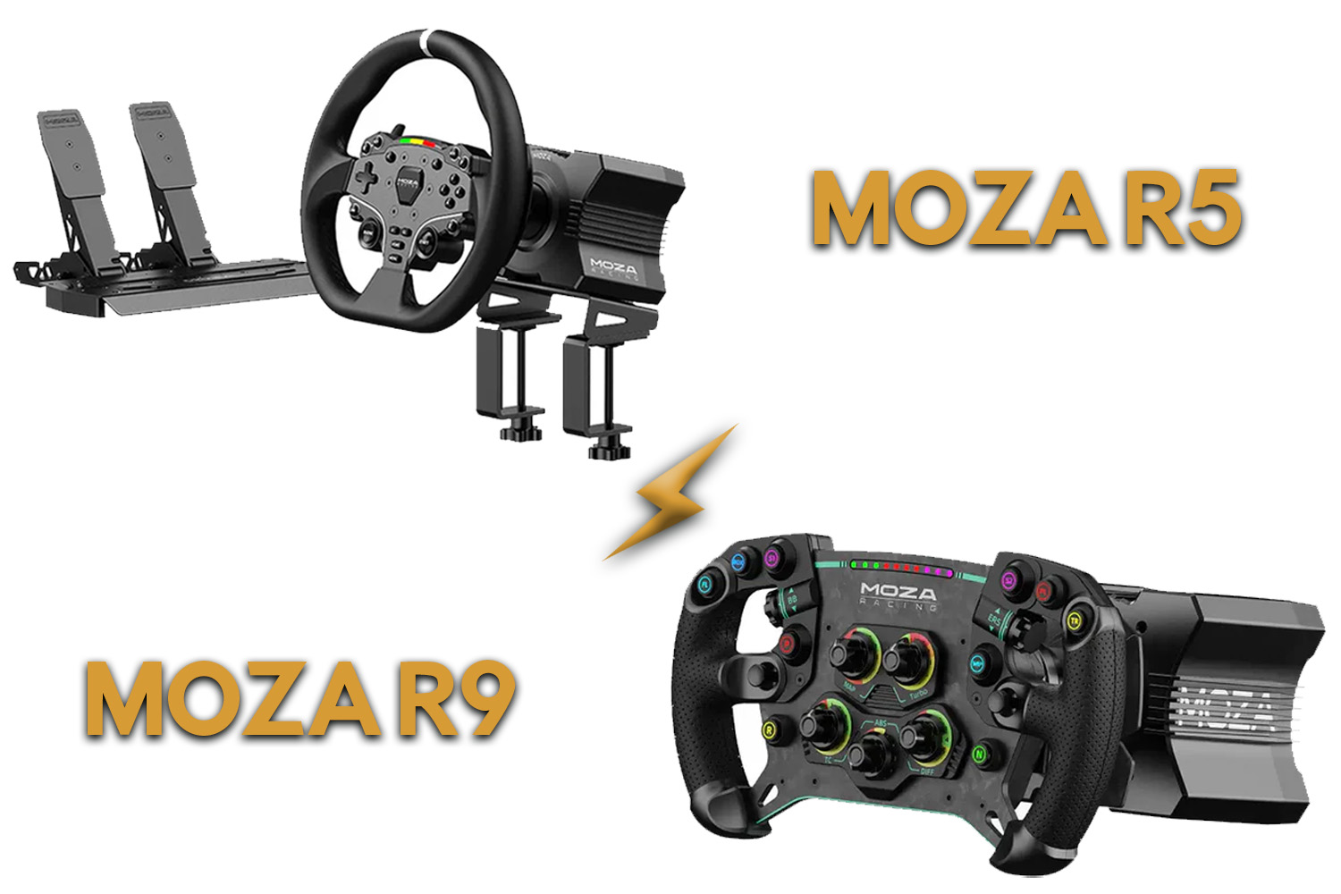 Zestaw wyścigowy Moza R5 VS Moza R9